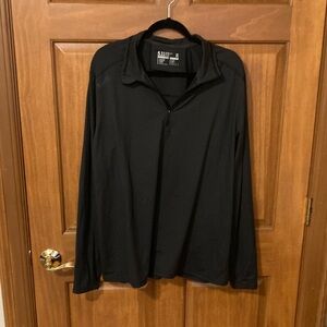 5.11 Tactical Men’s Black Long-Sleeve Quarter Zip Pullover